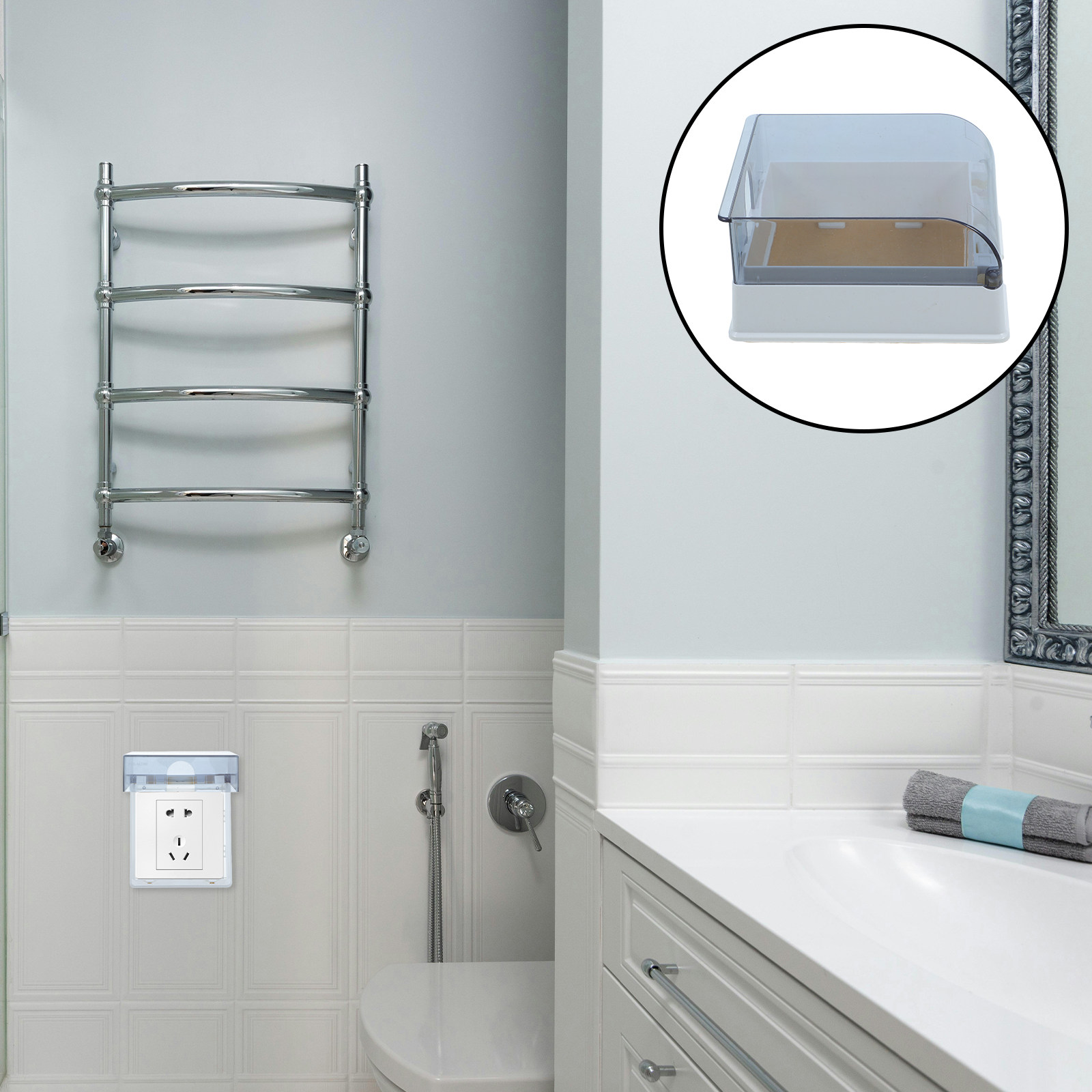 Electrical Outlet Cover - 86 Type Waterproof Switch Box Outdoor