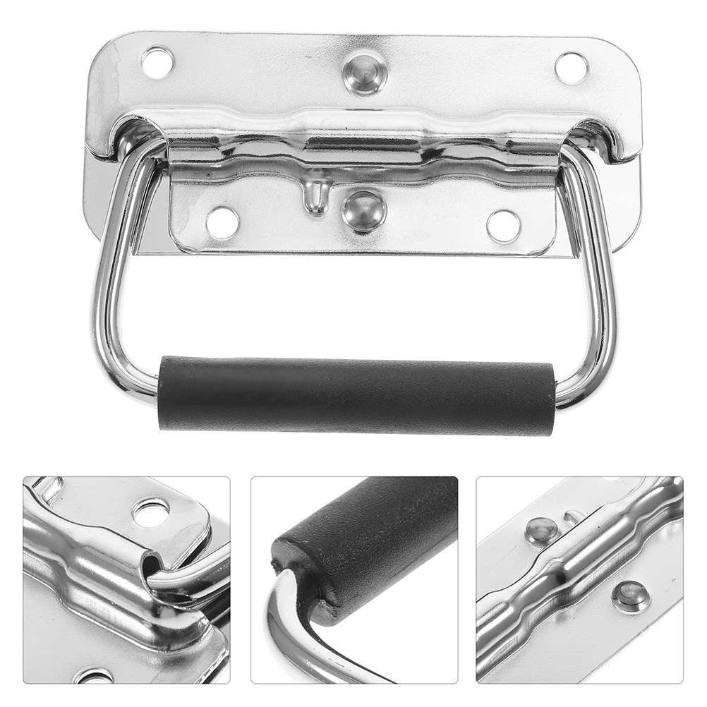 Cabinet Handle Pull - 2pcs Spring Pull Handle Heavy Duty