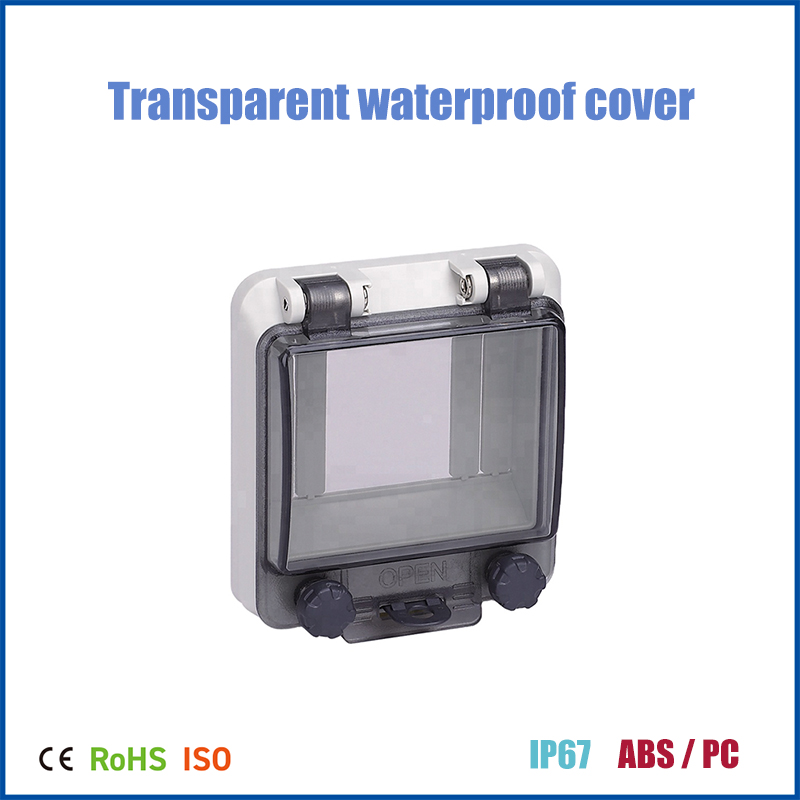 Electrical Outlet Cover - Waterproof transparent window cover for circuit
