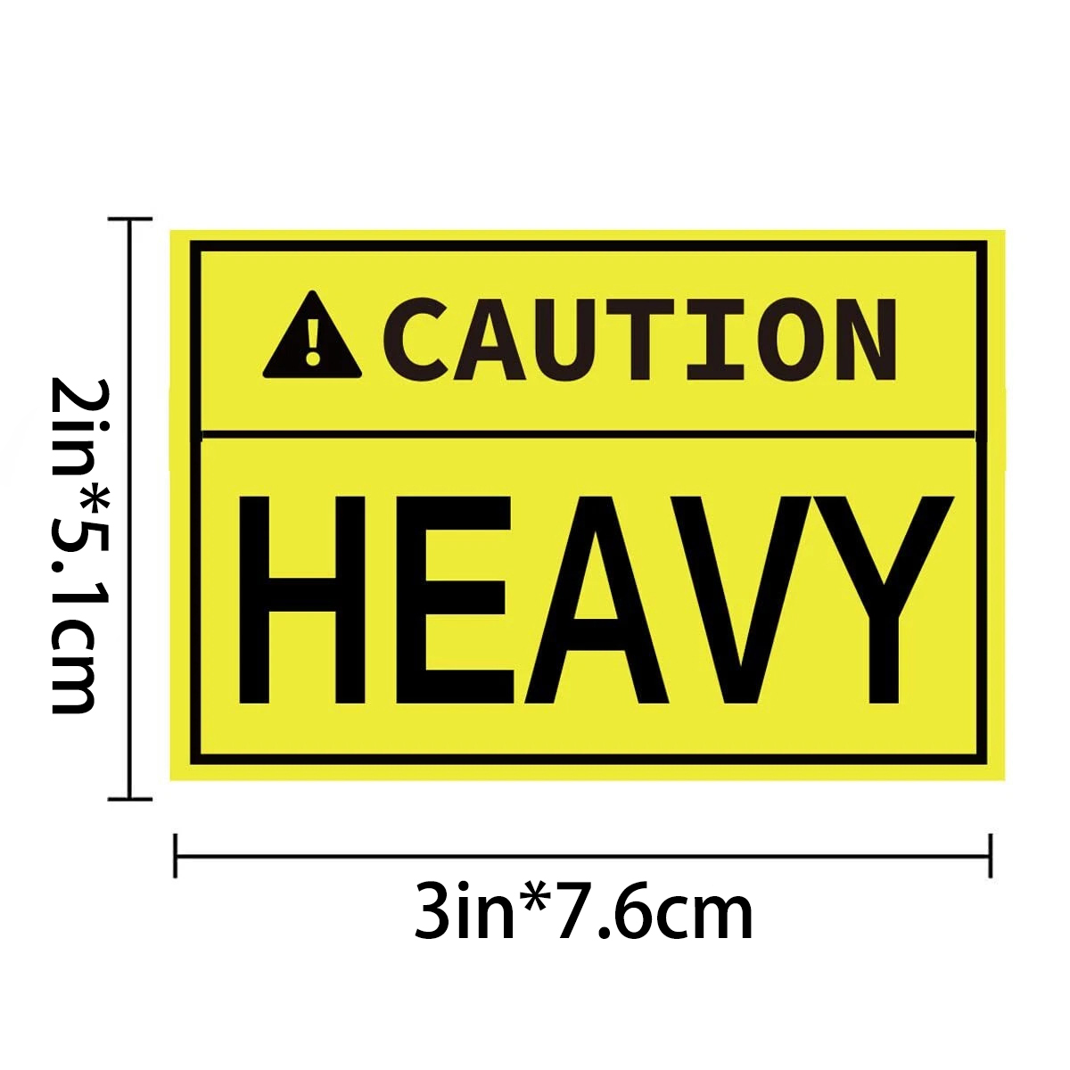 200Pcs 2*3in Heavy Cargo Warni - Home Improvement Outlet Stores บทวิจารณ์และราคา