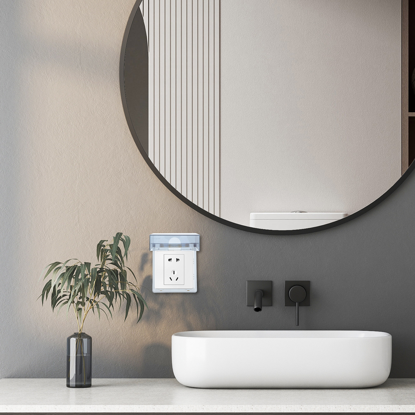 86 Type Waterproof Switch Box  - Electrical Outlet Cover บทวิจารณ์และราคา