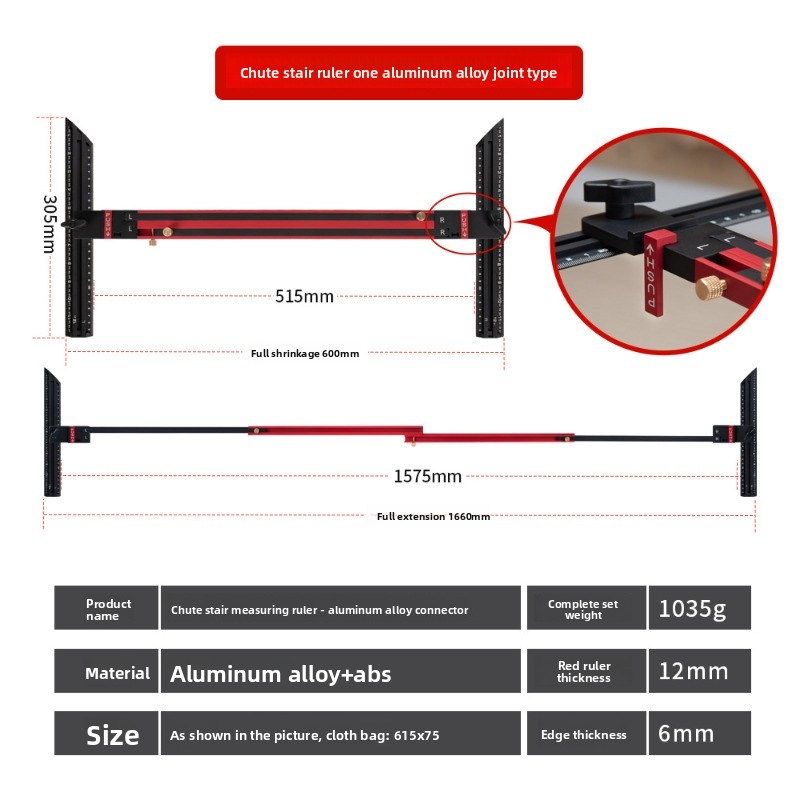 Aluminum Alloy Stair Ruler,Hig - Home Improvement In Usa บทวิจารณ์และราคา