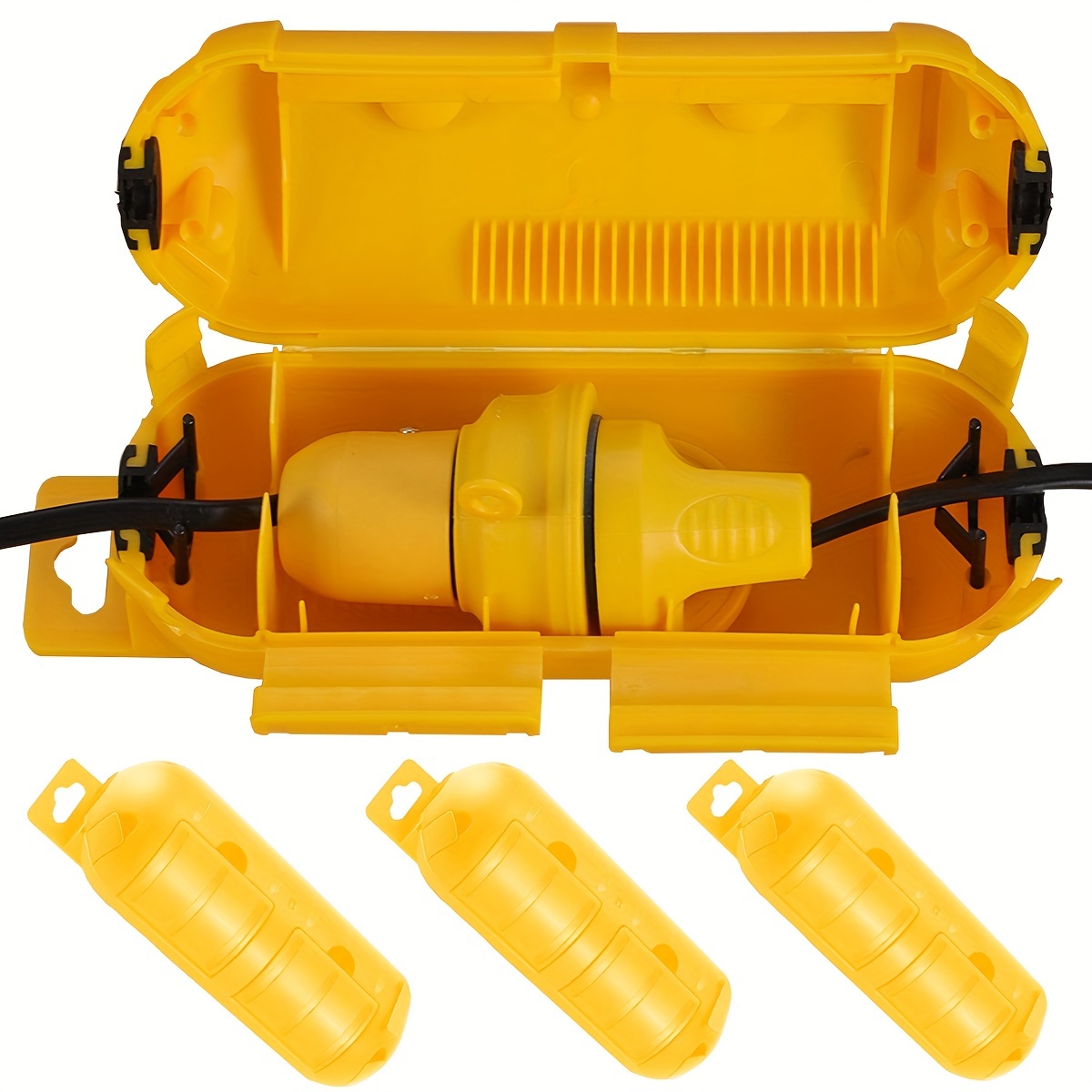 Extension Yellow Cord Safety C - Electrical Outlet Cover บทวิจารณ์และราคา