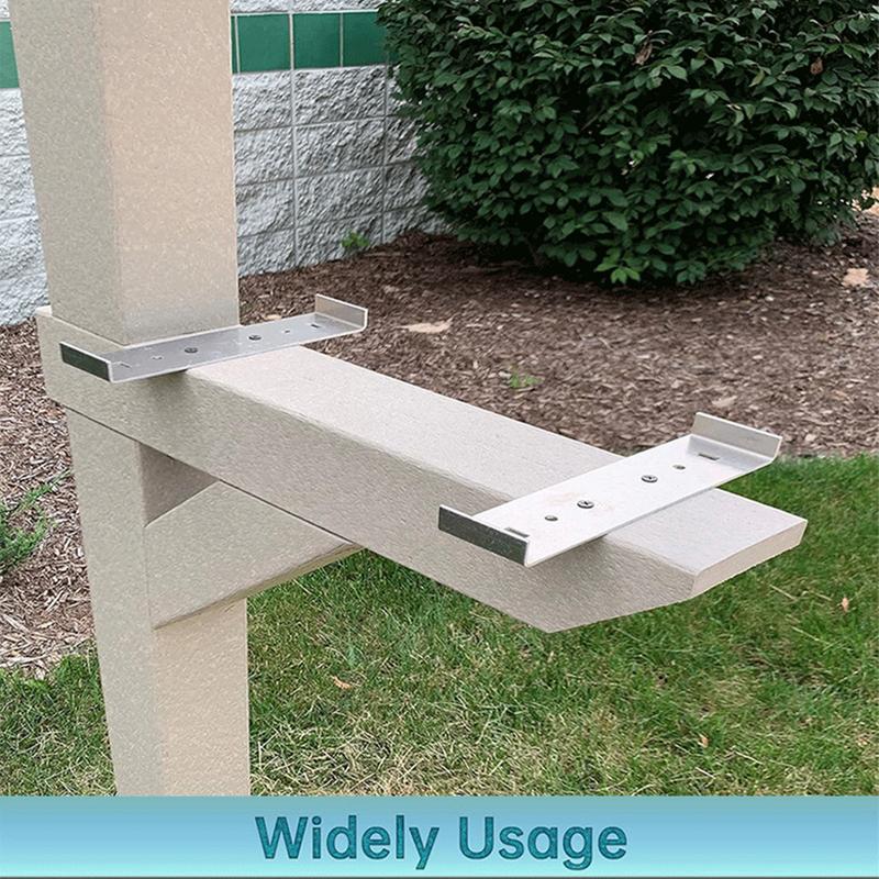 Mailbox Post Kit 2 Pieces Alum - Home Improvement In Usa บทวิจารณ์และราคา