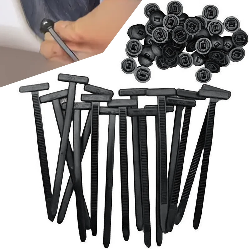 Nylon No-Drill Cable Ties Fast - Home Improvement In Usa บทวิจารณ์และราคา