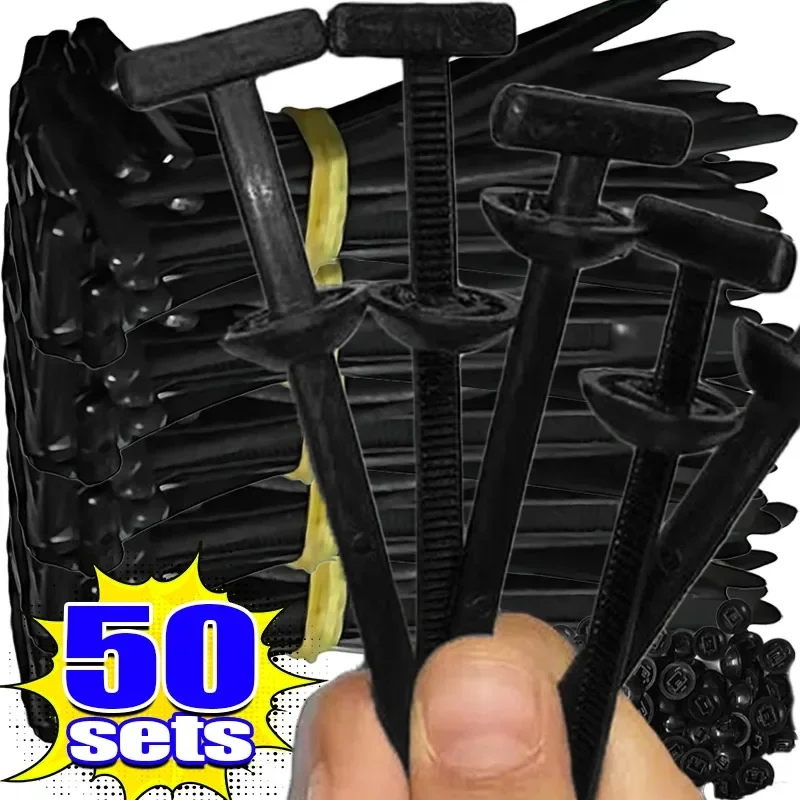 Nylon No-Drill Cable Ties Fast - Home Improvement In Usa บทวิจารณ์และราคา