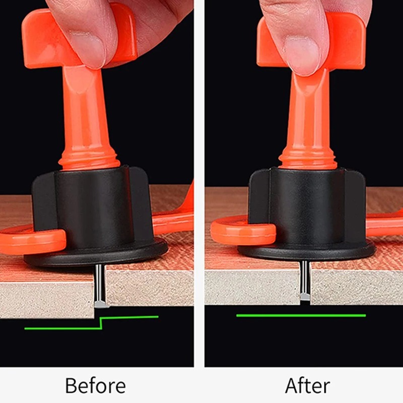 51Pcs Floor Tile Leveling Syst - Tile Leveling Clip บทวิจารณ์และราคา