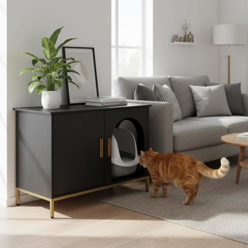 Feline Hidden Cabinet 27.6in f - Cabinet Handle Pull บทวิจารณ์และราคา