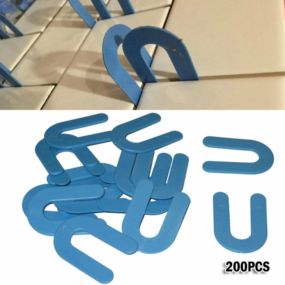 200pcs U-Shaped Horseshoe Shim - Tile Leveling Clip บทวิจารณ์และราคา