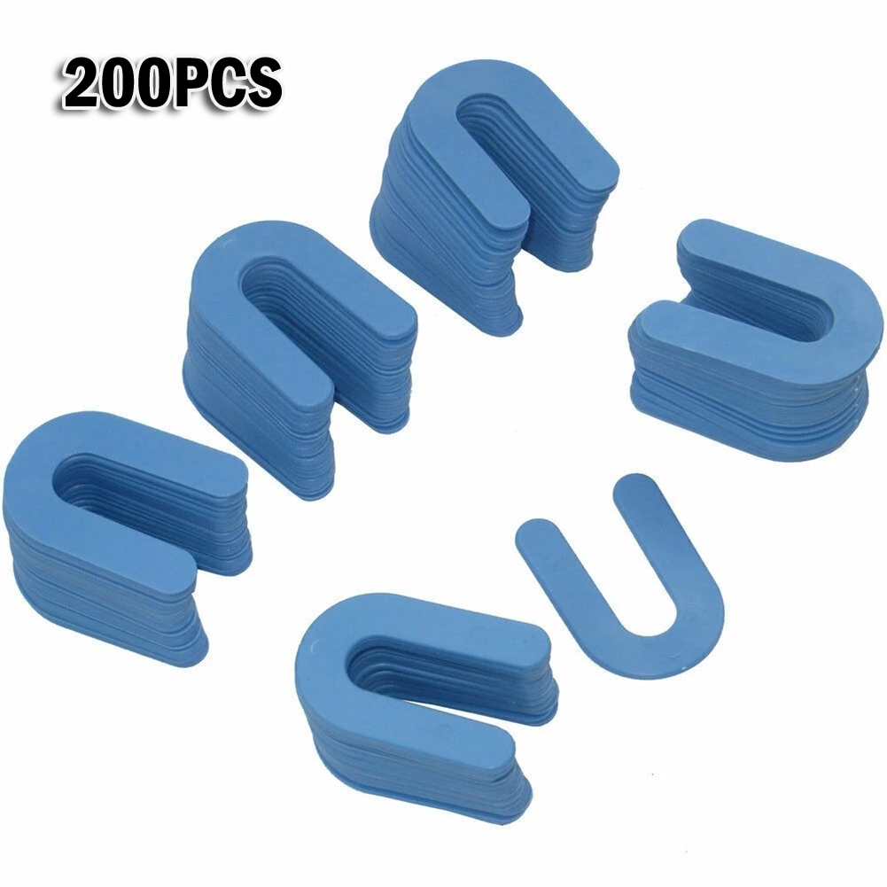 200pcs U-Shaped Horseshoe Shim - Tile Leveling Clip บทวิจารณ์และราคา