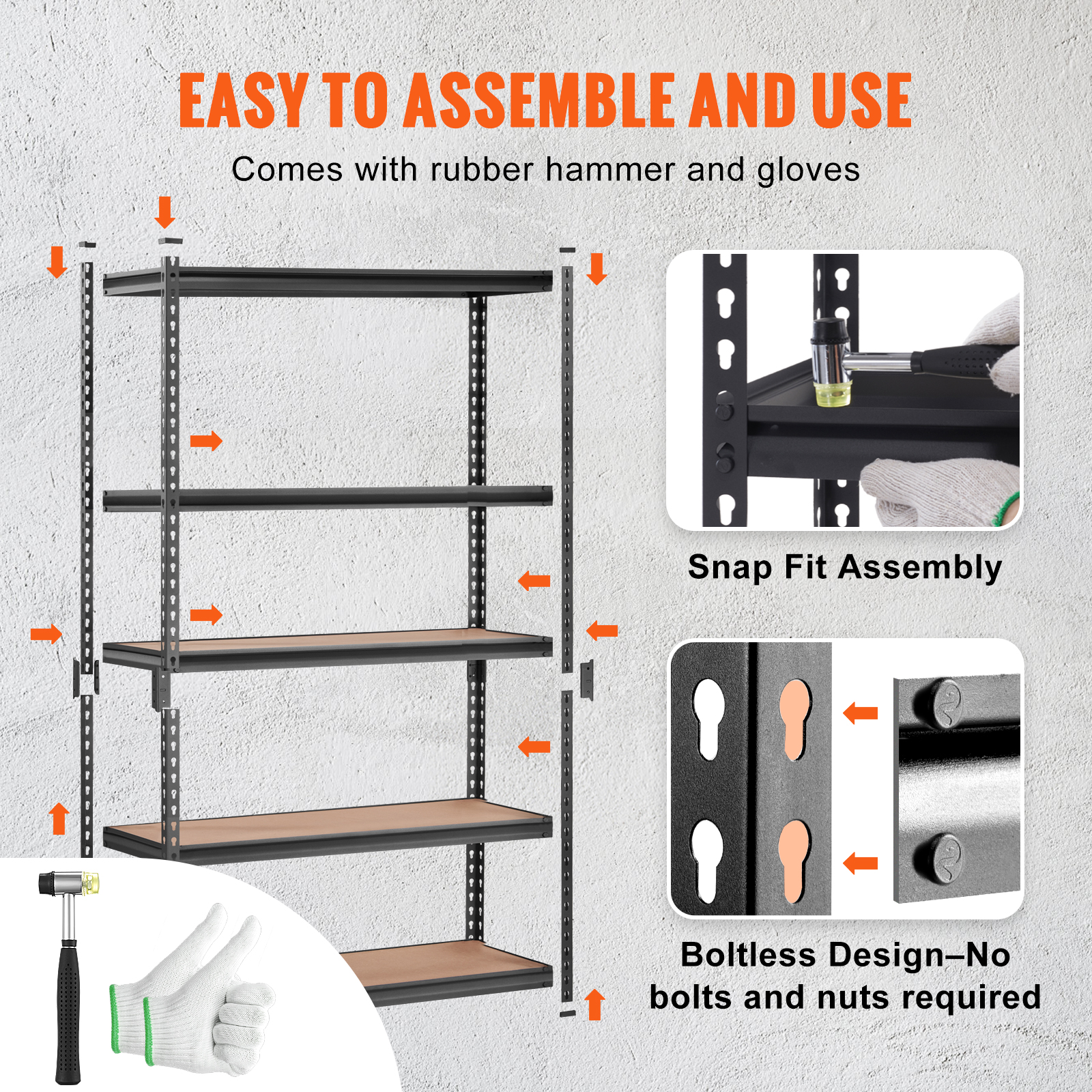 SucceBuy 5 Layers Standing Sto - Home Improvement Outlet Stores บทวิจารณ์และราคา