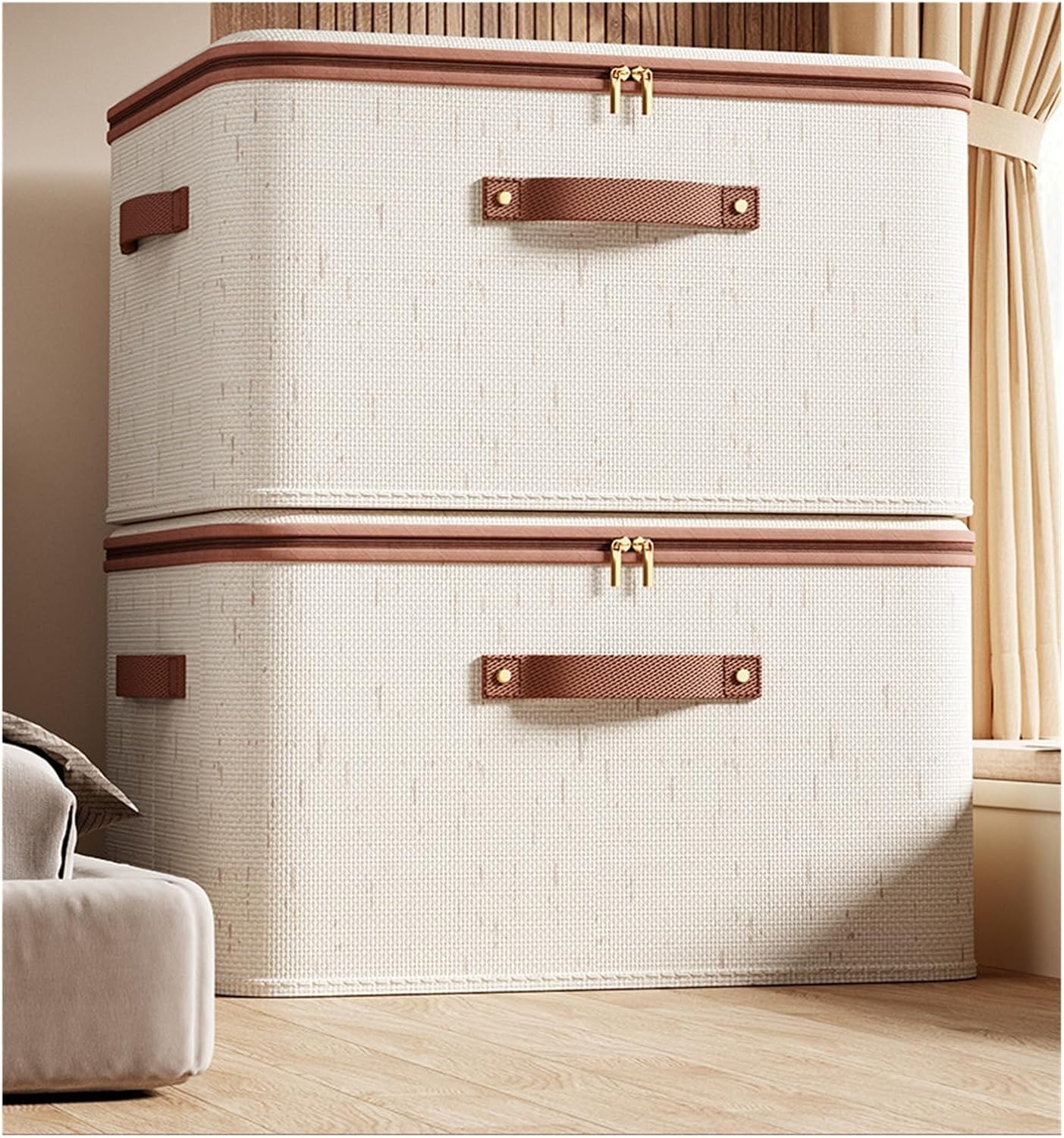 Storage Bin with Lid Fabric st - Cabinet Handle Pull บทวิจารณ์และราคา