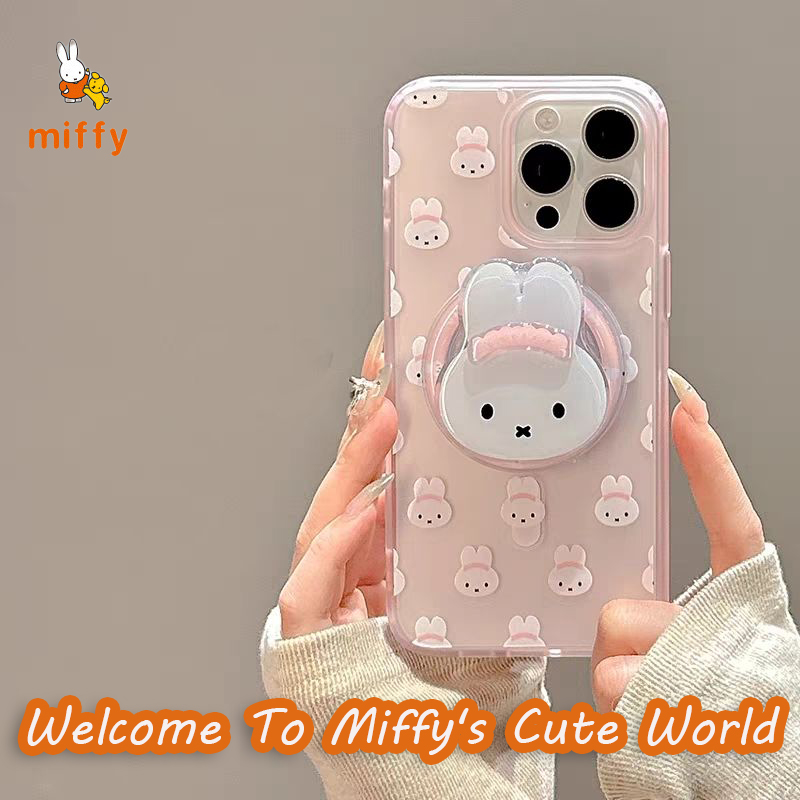 Cute Miffy Pink Rabbit Phone C - Electrical Outlet Cover บทวิจารณ์และราคา