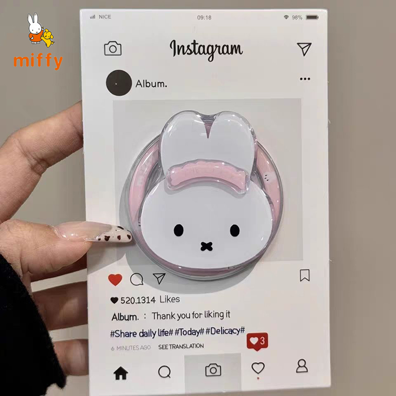 Cute Miffy Pink Rabbit Phone C - Electrical Outlet Cover บทวิจารณ์และราคา