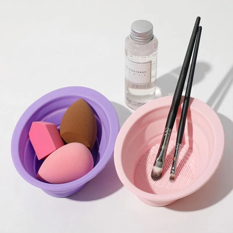 Foldable Silicone Makeup Brush - Home Improvement And Tools บทวิจารณ์และราคา