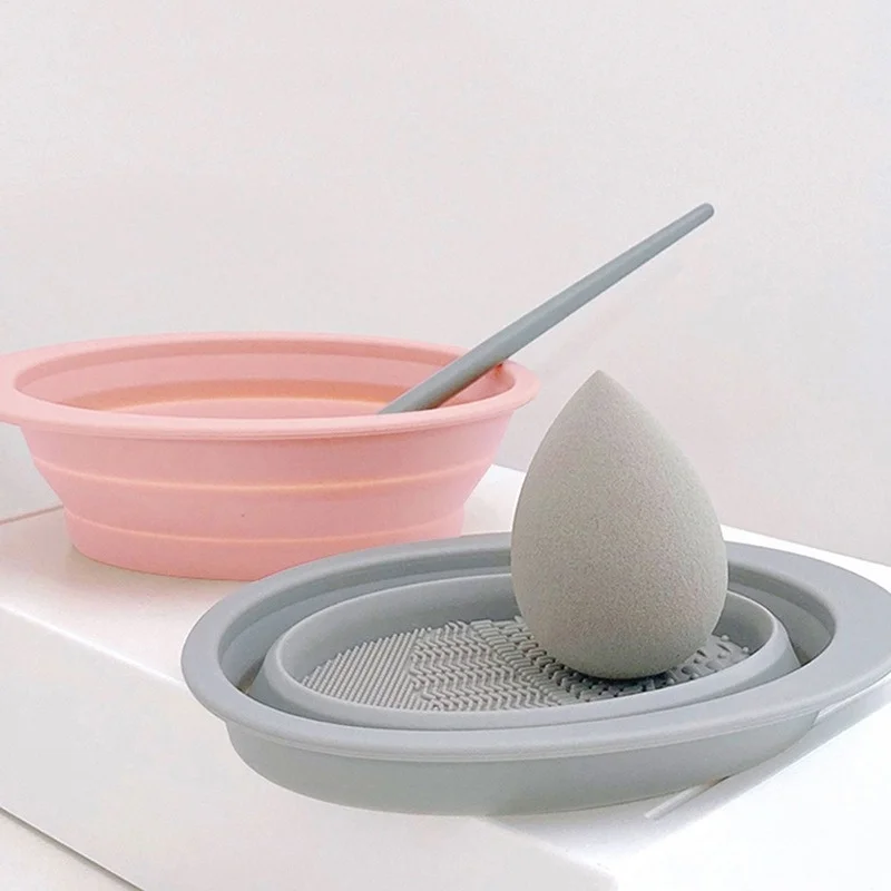 Foldable Silicone Makeup Brush - Home Improvement And Tools บทวิจารณ์และราคา