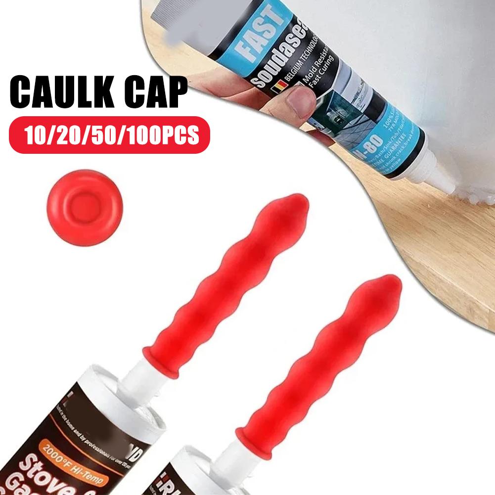 Silicone Caulk Cap Nozzle Prot - Home Improvement Youtube บทวิจารณ์และราคา