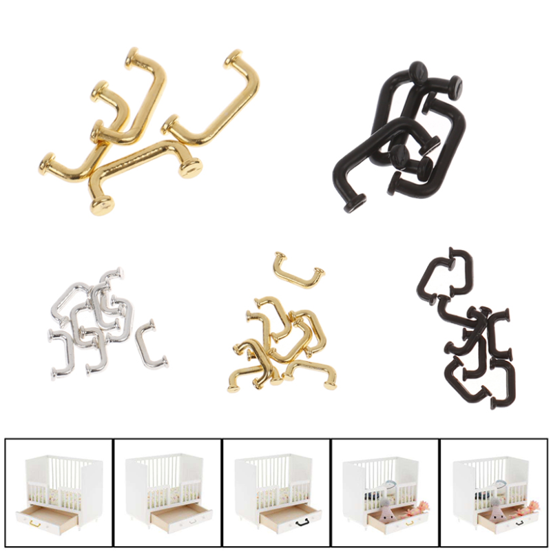 1:12 Miniature 4/8pcs Door Cab - Cabinet Handle Pull บทวิจารณ์และราคา