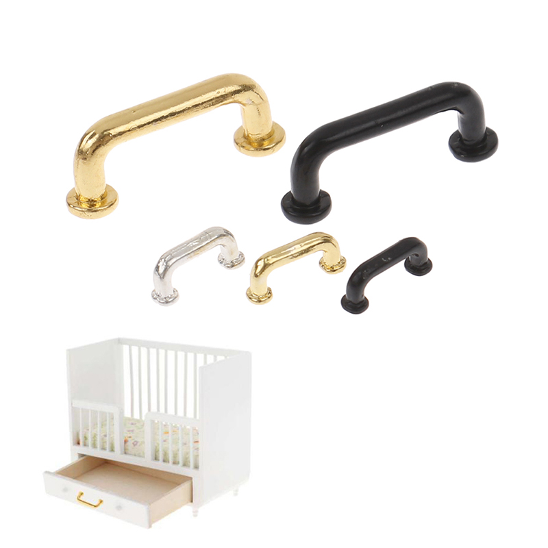 1:12 Miniature 4/8pcs Door Cab - Cabinet Handle Pull บทวิจารณ์และราคา