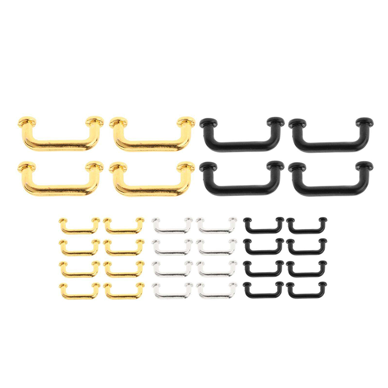 1:12 Miniature 4/8pcs Door Cab - Cabinet Handle Pull บทวิจารณ์และราคา
