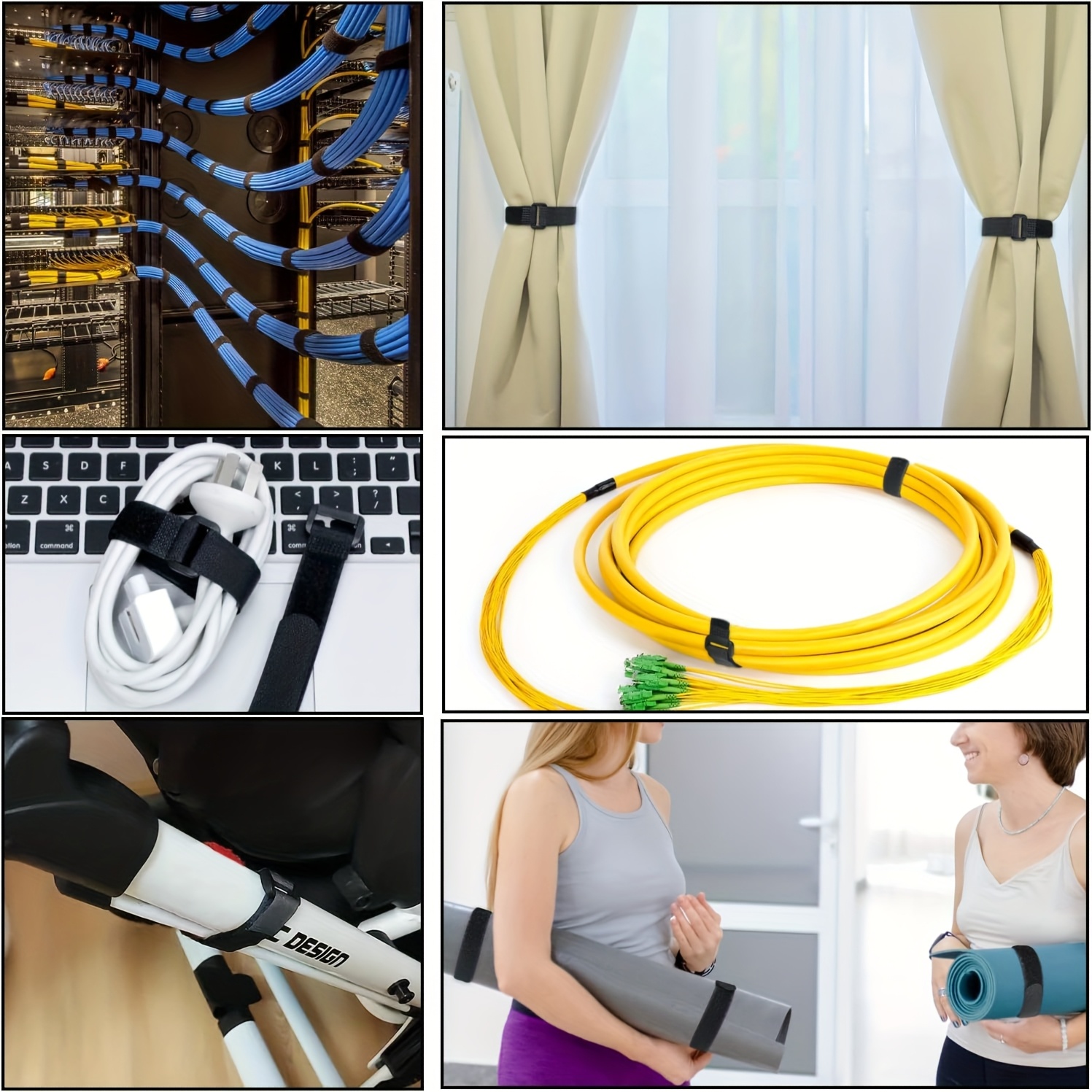 Velcros Straps Reusable Organi - Home Improvement Outlet Stores บทวิจารณ์และราคา