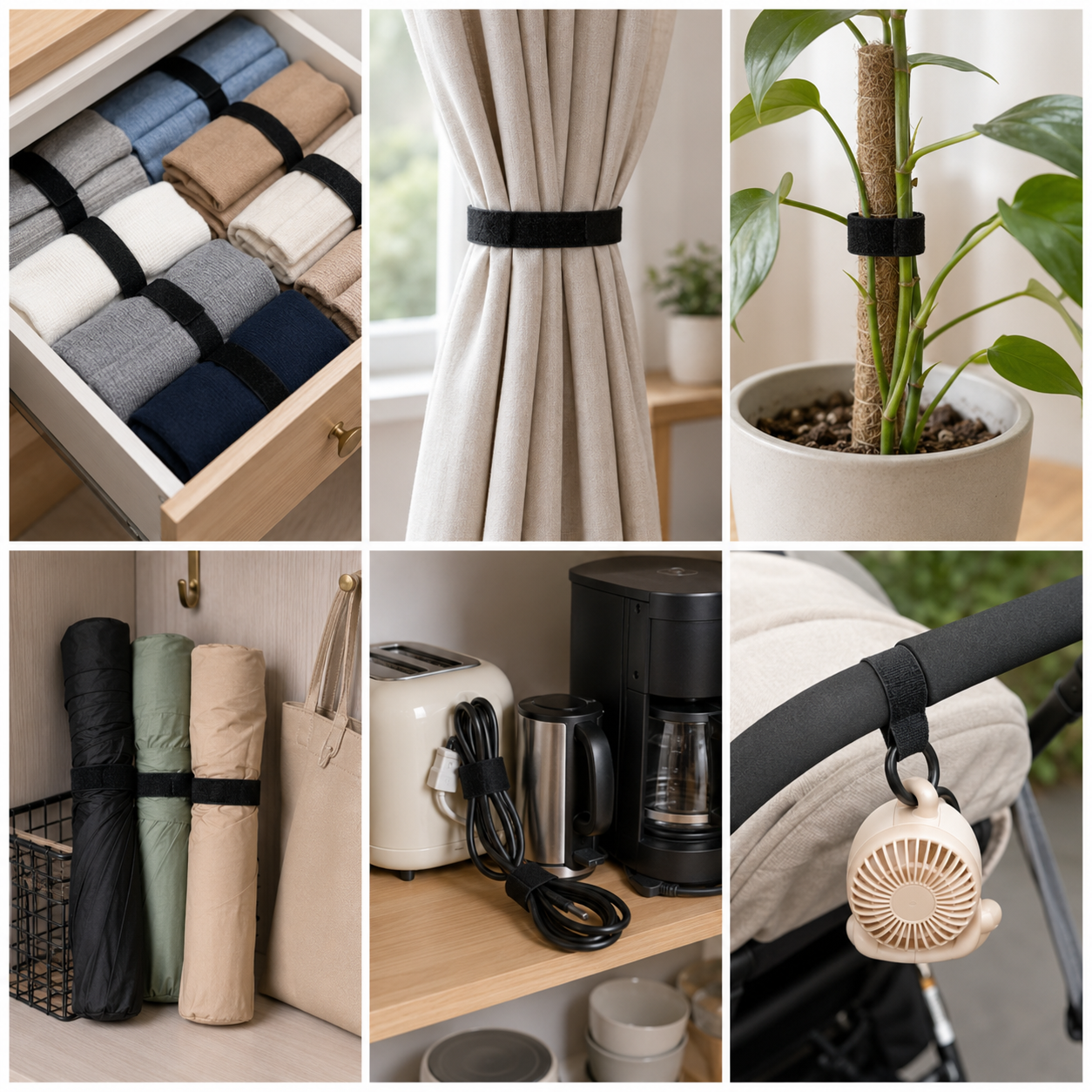 Velcros Straps Reusable Organi - Home Improvement Outlet Stores บทวิจารณ์และราคา