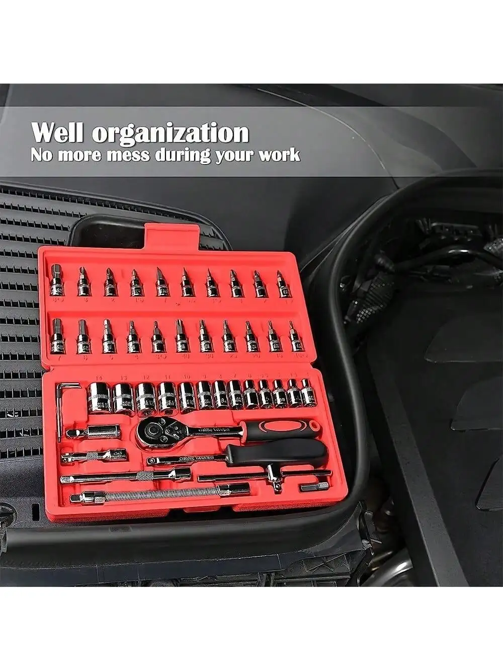 46 Piece 1/4 Inch Drive Socket - Home Improvement And Tools บทวิจารณ์และราคา