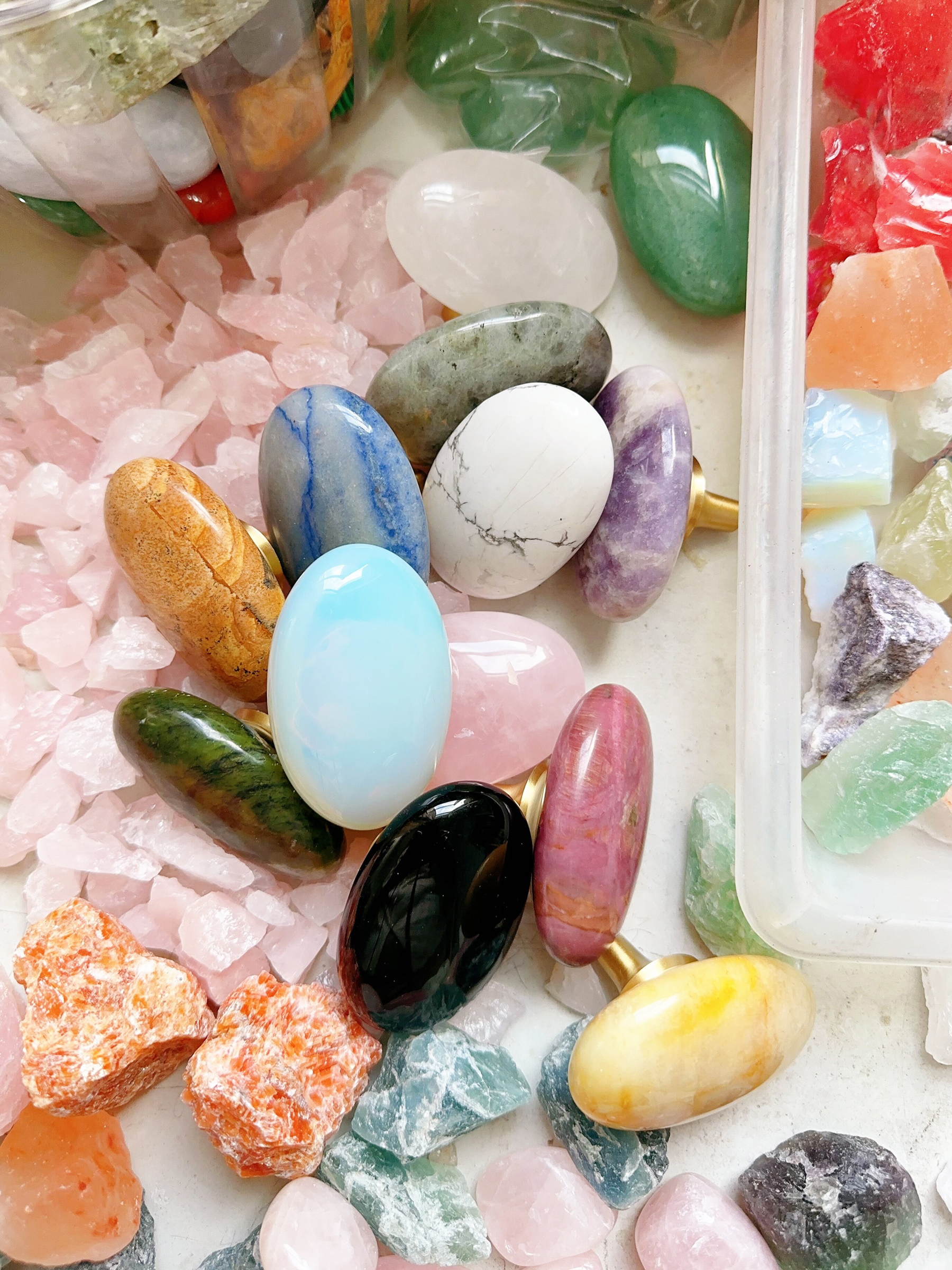 No-Drill Crystal Quartzite Bra - Cabinet Handle Pull บทวิจารณ์และราคา