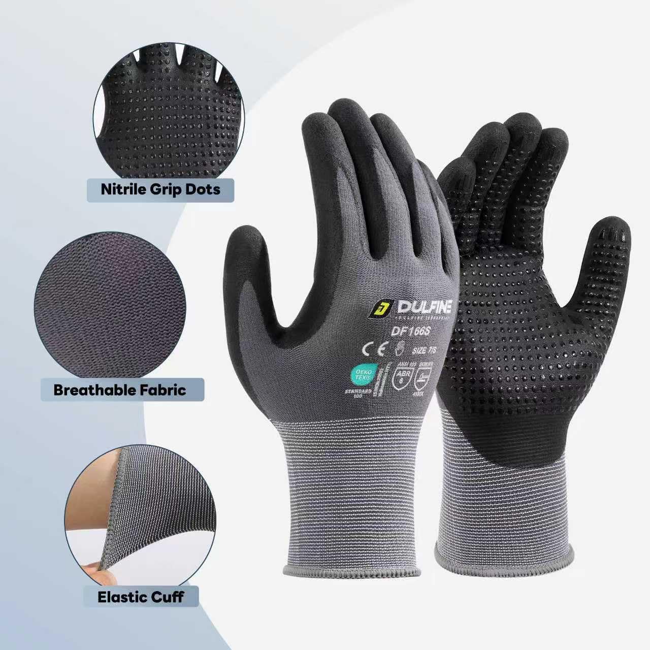 6 Pairs Touchscreen Work Glove - Home Improvement In Usa บทวิจารณ์และราคา