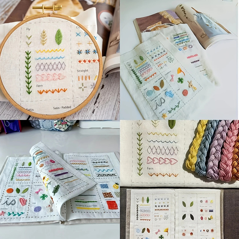 1Set Embroidery Stitch Book Ho - Home Improvement For Beginners บทวิจารณ์และราคา