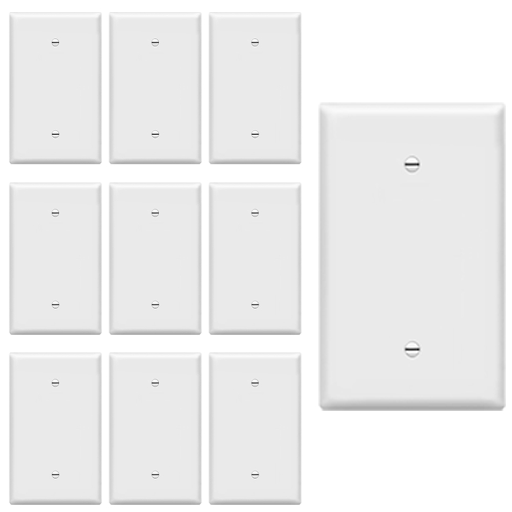 10pcs of Wall Panel Light Swit - Electrical Outlet Cover บทวิจารณ์และราคา